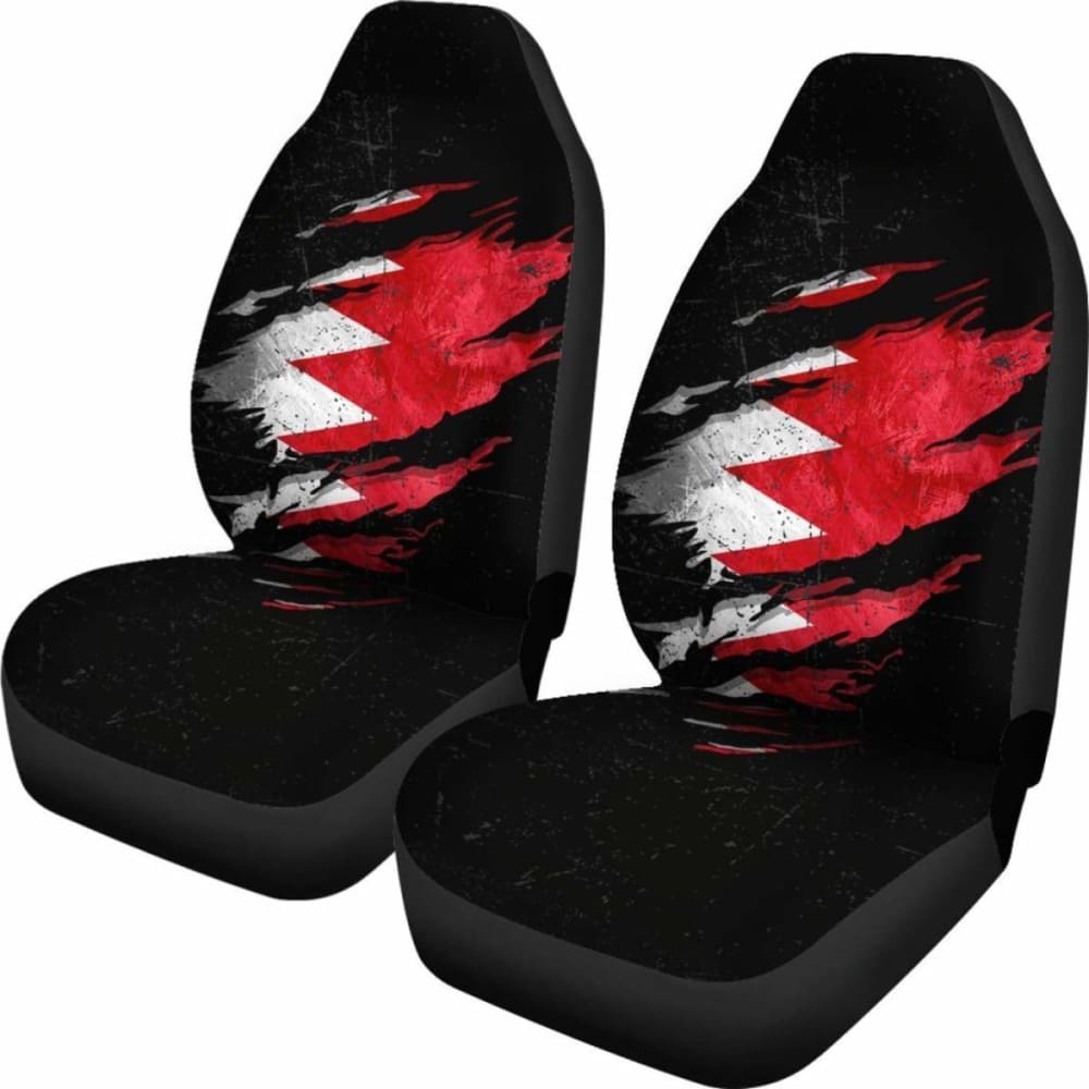 Bahrain In Me Car Seat Covers - Special Grunge Style 232125 | Premium Custom Fit Seat Protectors for Cars, Trucks & SUVs | Waterproof & Anti-Slip Design for Comfort & Style