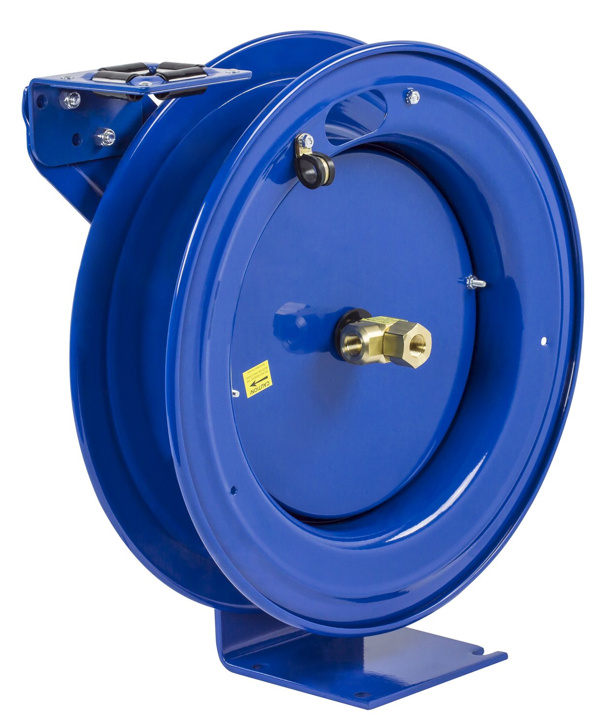 Coxreels P-LPL-150-AL Spring Rewind Hose Reel for Air & Water - 1/4
