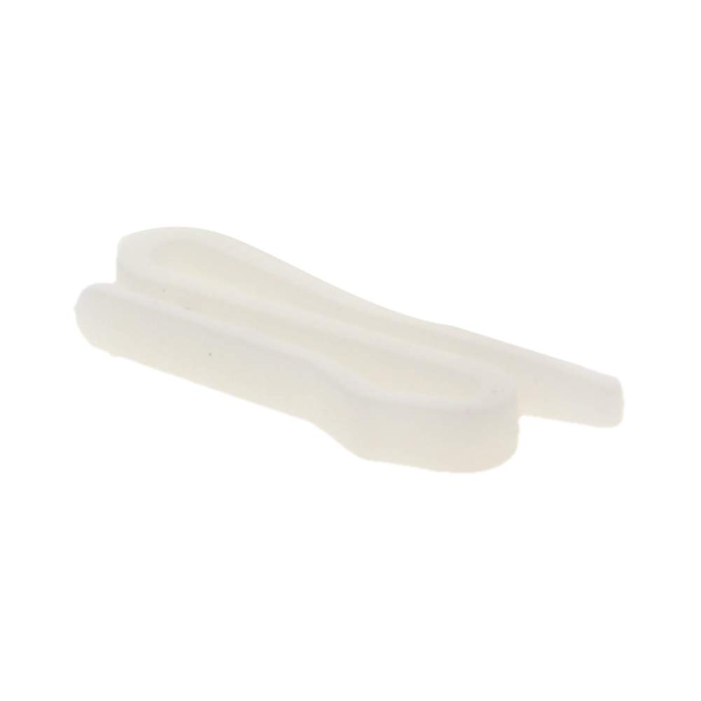 MroMax 10PCS White Plastic Curtain Hooks 1.34
