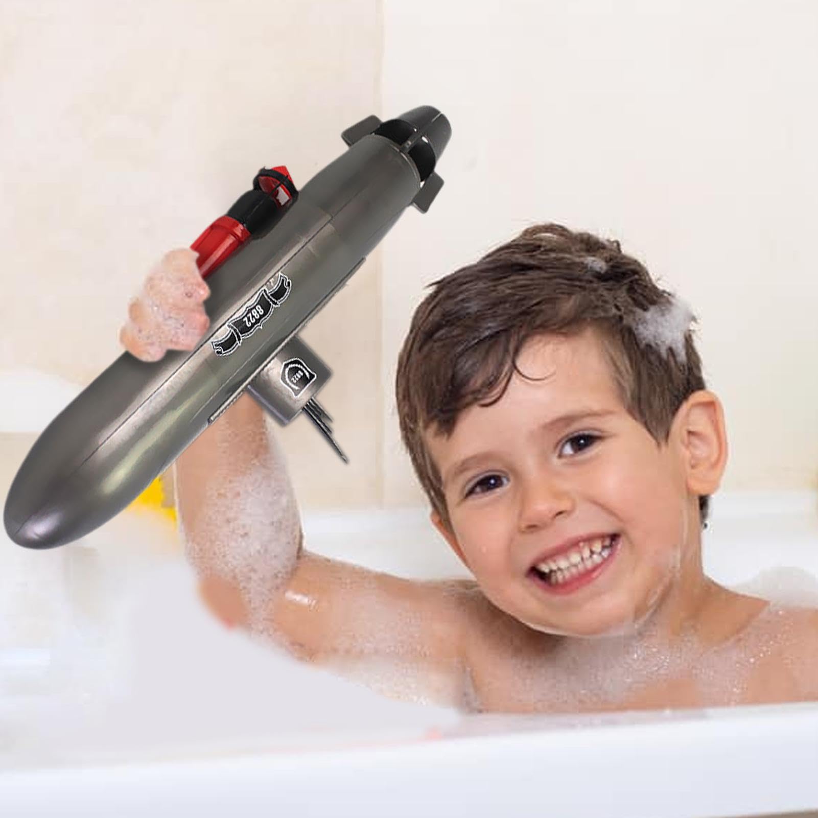 Electric Submarine Toy for Kids - Waterproof Floating Bath & Pool Toy, Fun Swimming Bathtub Water Play for Toddlers | Perfect for Bath Time, Pool Parties & Indoor Water Play