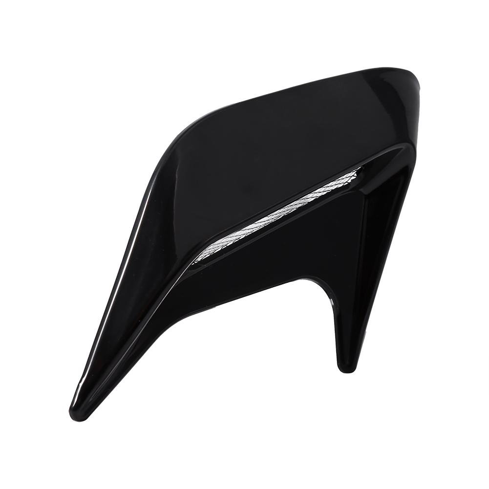 Universal 2x Car Air Vent Hood Scoops - Black Decorative Air Intake Vents with Strong 3M Double-Sided Adhesive Tape for DIY Automotive Customization | Perfect for Car Enthusiasts & Vehicle Styling Upgrades