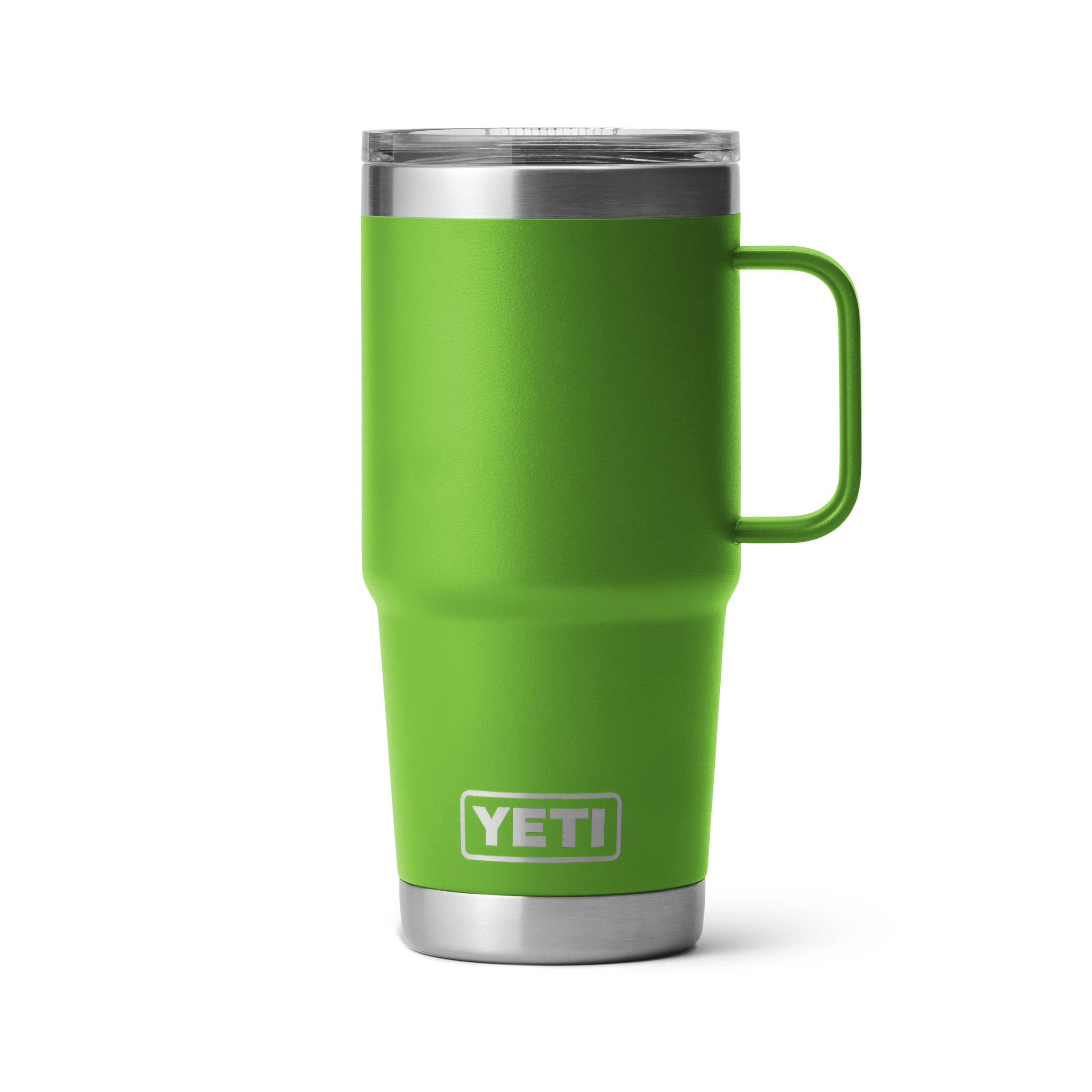 20 oz Rambler Travel Mug - Insulated Stainless Steel Vacuum Flask, Leak-Proof Lid, Keeps Drinks Hot/Cold for Hours - Perfect for Camping, Hiking & Commuting (Canopy Green)