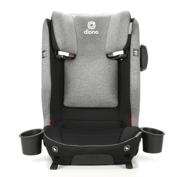 Diono Monterey 6DXT SafePlus High Back Booster Car Seat - 3-in-1 Convertible for Kids 5-120 lbs, Side Impact Protection, Easy Installation - Perfect for Road Trips, School Runs & Everyday Commuting