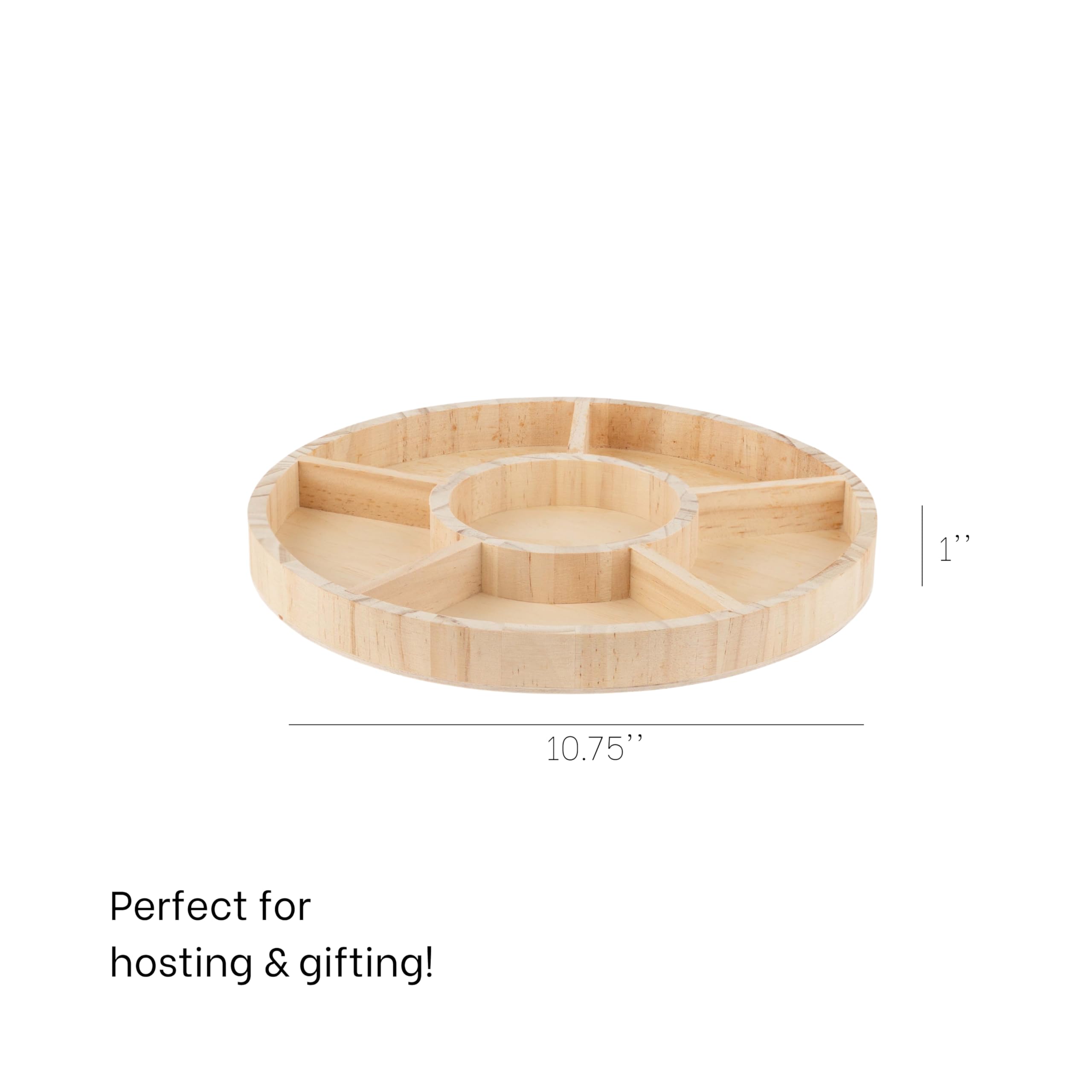 Premium Bamboo Candy Platter Set of 2 - 10