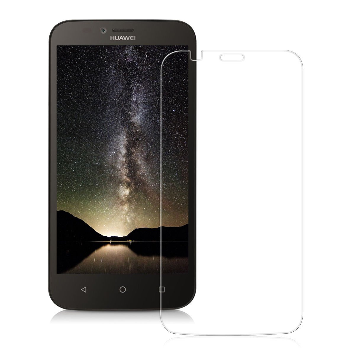 2 Pack Huawei Y625 Tempered Glass Screen Protector - 5.0 Inch HD Clear, Scratch-Resistant, Bubble-Free Screen Guard for Huawei Y625 Smartphone - Perfect for Daily Protection & Gaming