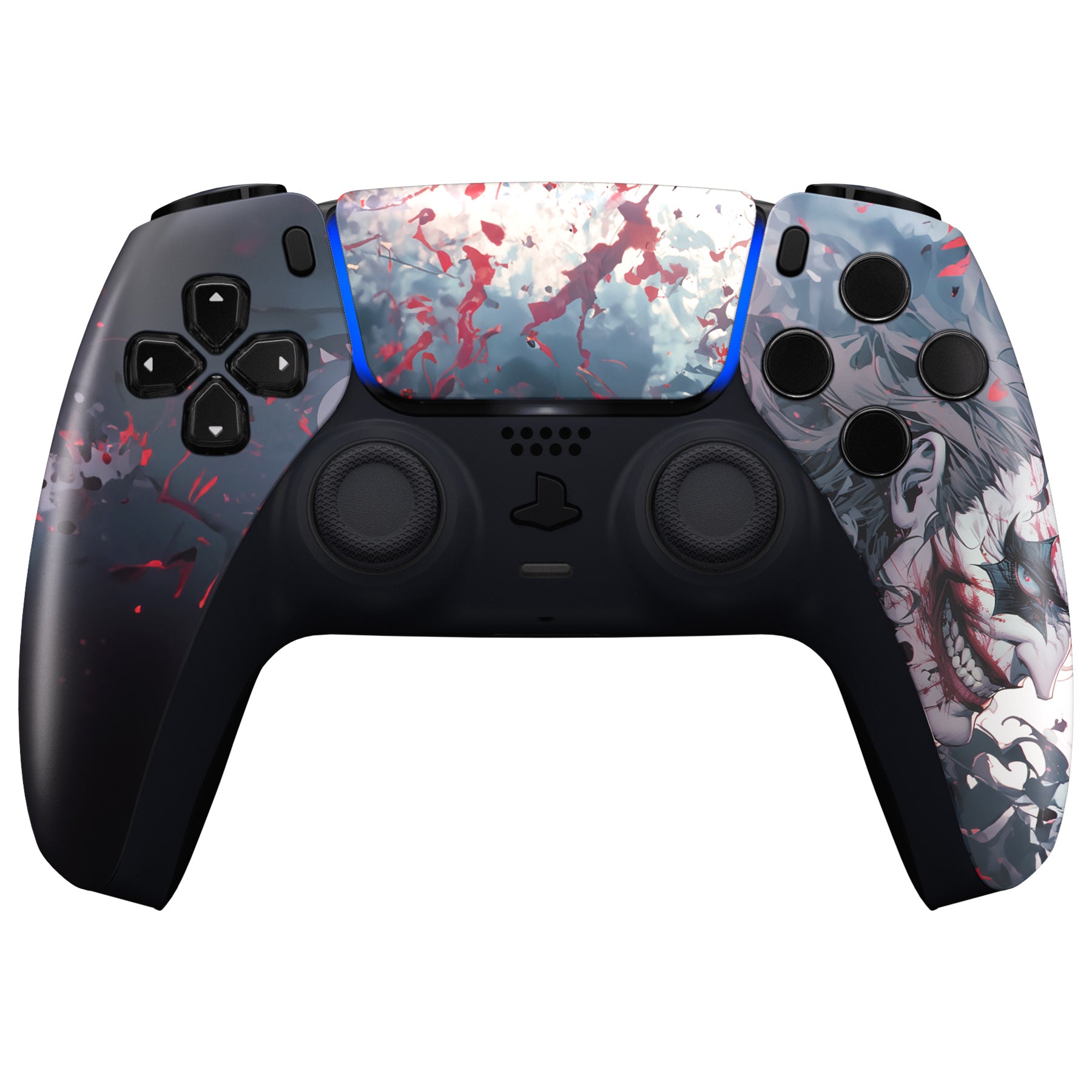 eXtremeRate PS5 Controller Front Housing Shell Replacement - Compatible with BDM 010/020/030/040/050 Models - Custom Touchpad Cover for Gaming & DIY Mods - Perfect for Enhanced Gameplay & Controller Personalization