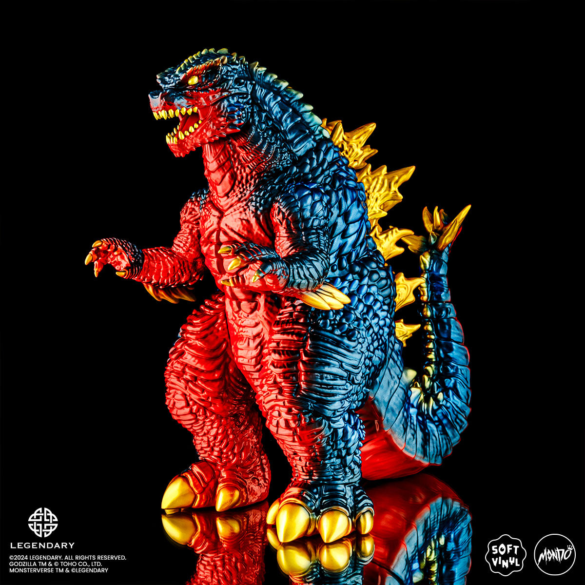 Godzilla x Kong: The New Empire Soft Vinyl Figure - Retro Titan Variant Collectible Toy for Movie Fans & Pop Culture Enthusiasts | Perfect for Display, Gifts & Anime Collections
