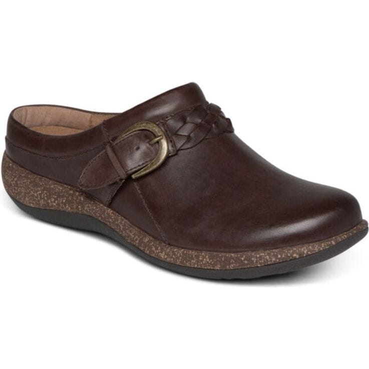AETREX LIBBY Comfort Clog Shoes for Women - Slip-Resistant & Cushioned Support - Perfect for Nurses, Healthcare Workers & Indoor/Outdoor Use