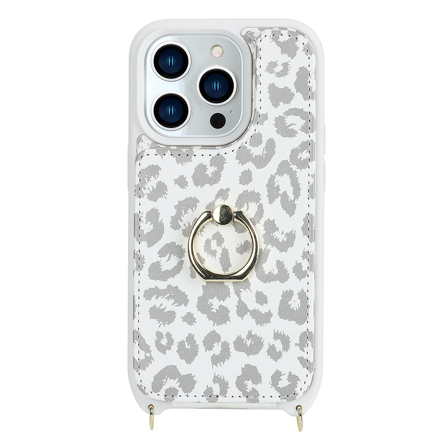 Premium iPhone 15 Pro Max Case with Card Holder & Wrist Strap - 6.7
