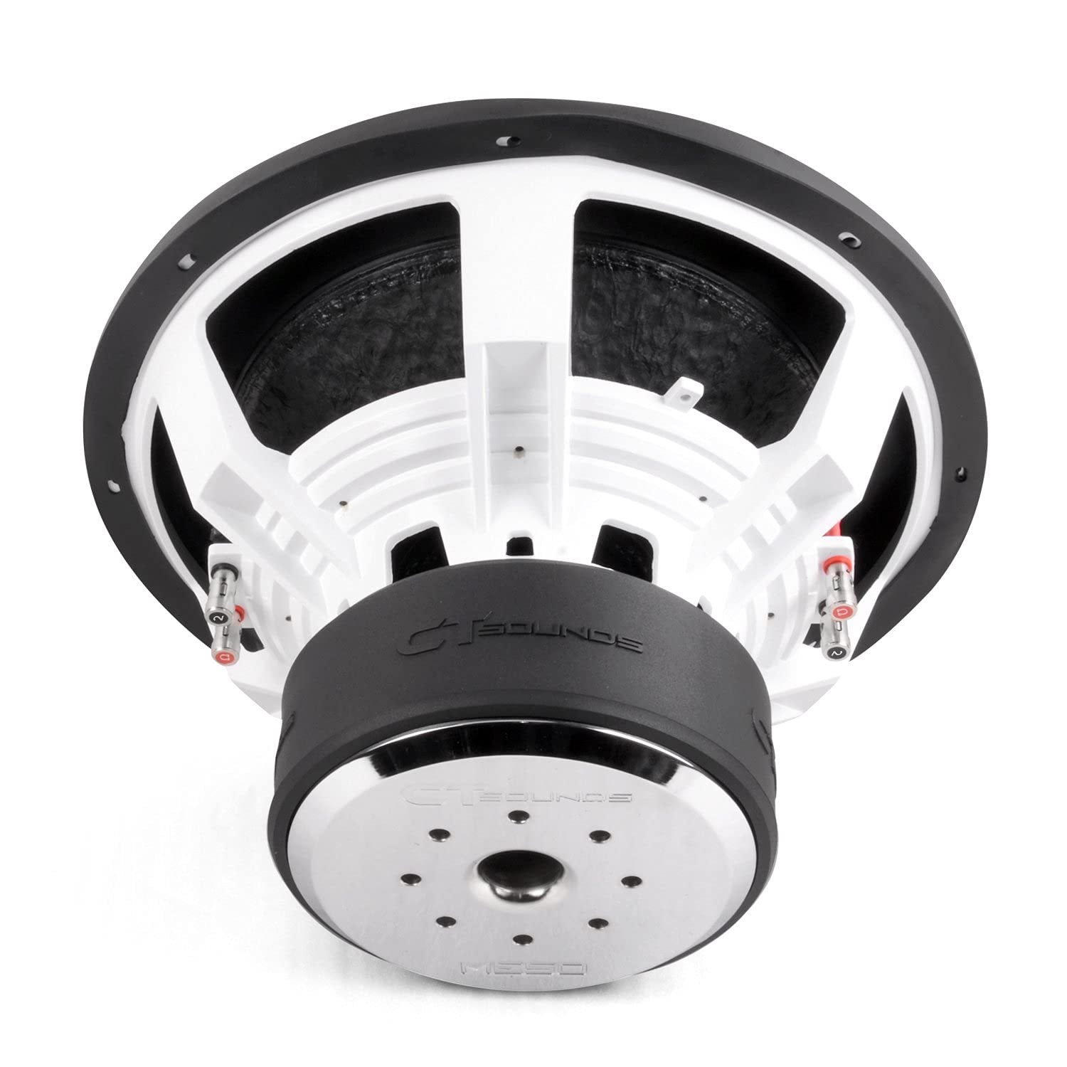CT Sounds MESO-15-D4 3000W Max Power 15-Inch Car Subwoofer with Dual 4 Ohm Voice Coil - Perfect for Car Audio Systems & Bass Enthusiasts
