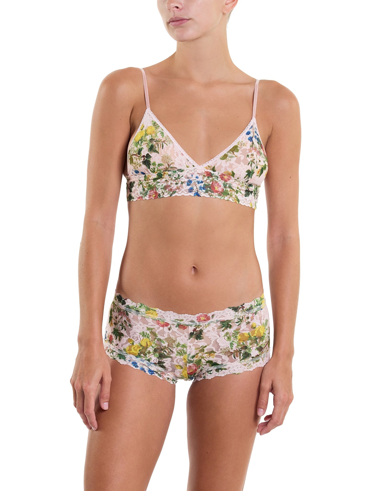 Printed Signature Lace® Boyshorts - Comfortable Women's Underwear for Everyday Wear | Perfect for Sleep, Lounge & Casual Outfits
