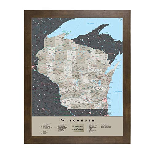 Rustic Brown Frame Personalized