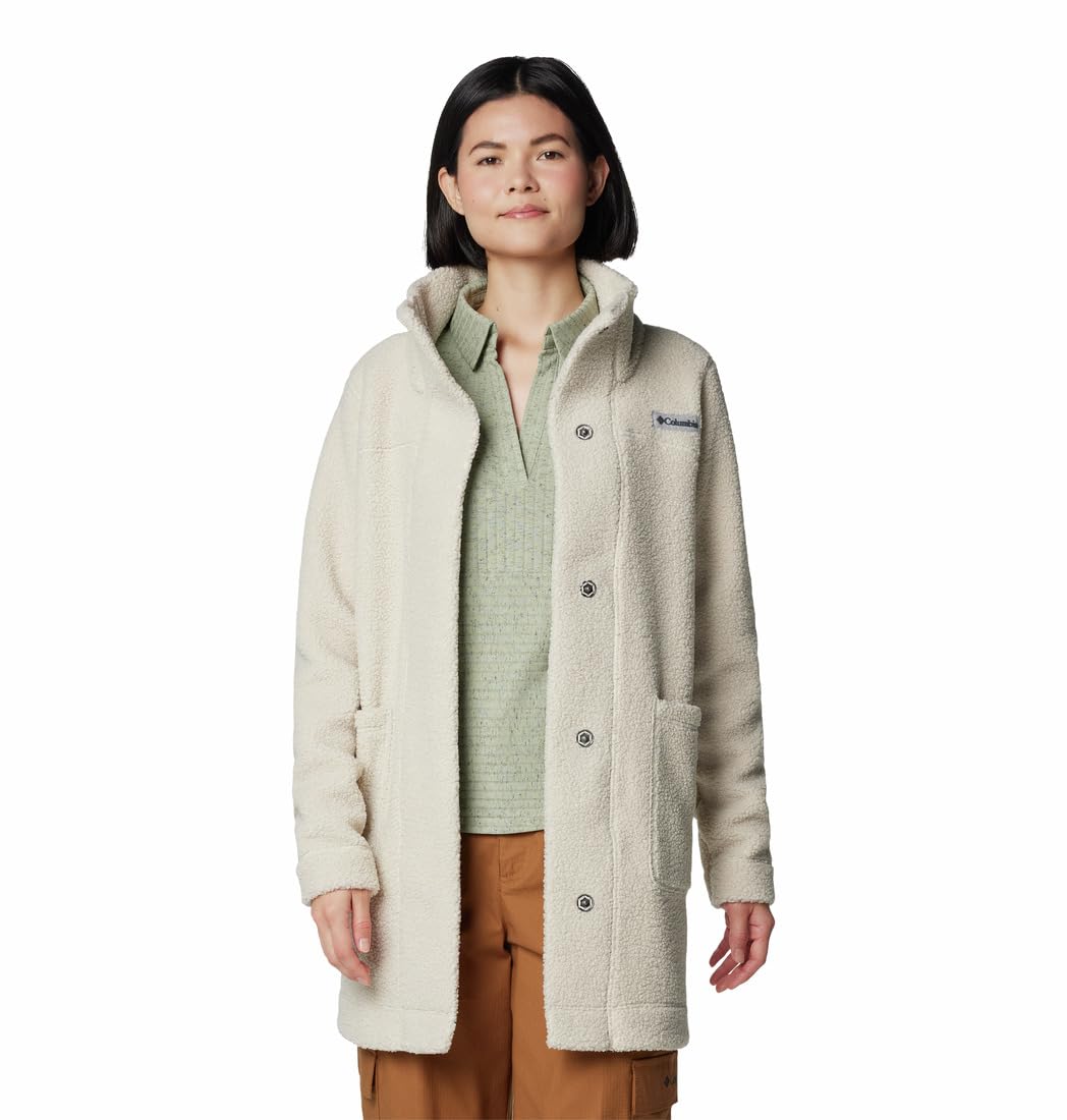 Columbia Women's Panorama Long Jacket - Waterproof Winter Coat for Hiking & Outdoor Activities | Windproof Insulated Parka for Cold Weather Adventures
