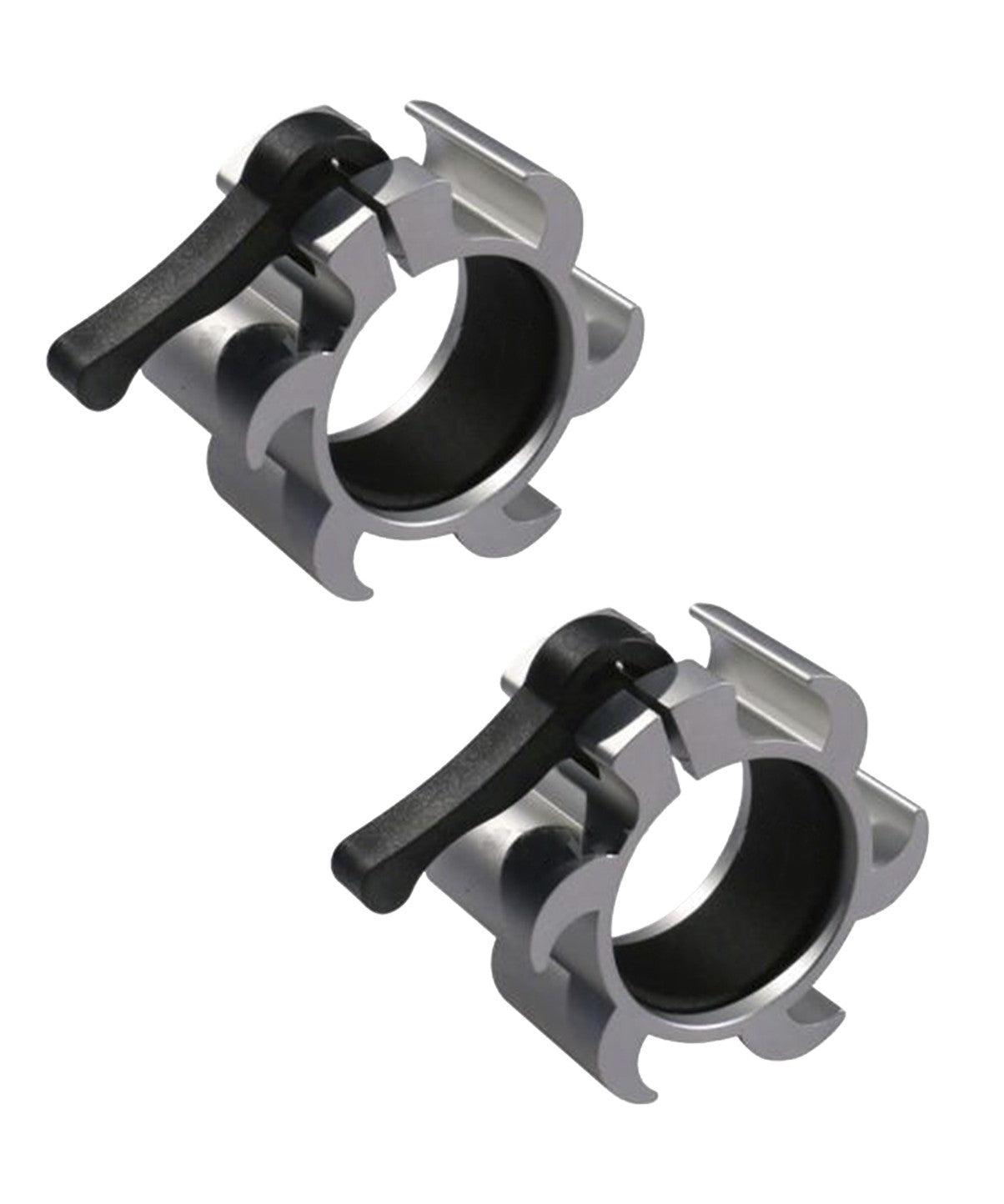 Olympic Barbell Collars - Secure Weight Plates for Weightlifting, Powerlifting & CrossFit - Heavy Duty Gym Equipment for Home & Commercial Use