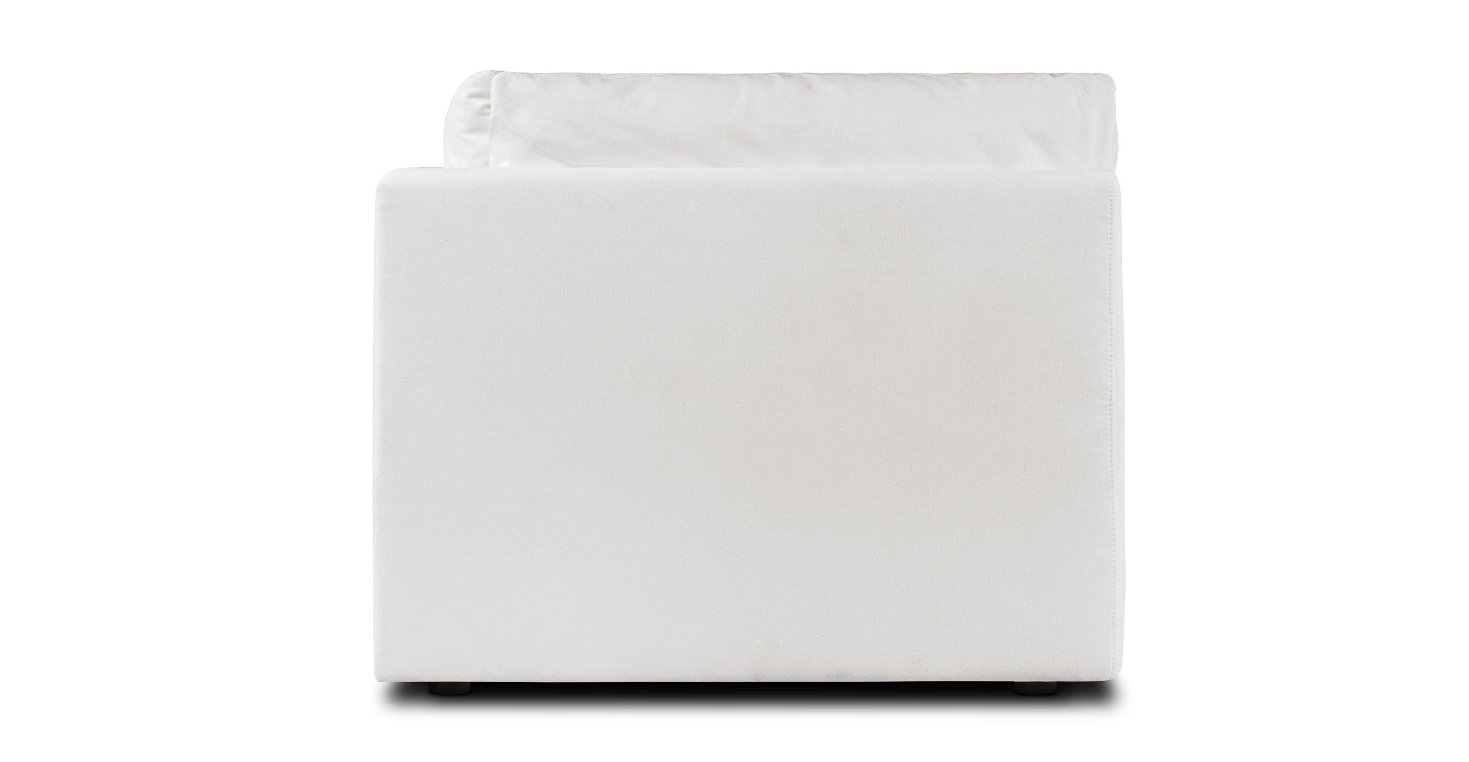 2-Seat Davos Modular Sofa - Modern Sectional Couch for Living Room, Lounge & Small Spaces