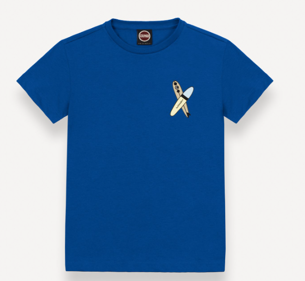 COLMAR Short Sleeve Graphic T-Shirt for Kids (Ages 4-10 Years) - Soft Cotton Tee for School, Play & Everyday Wear