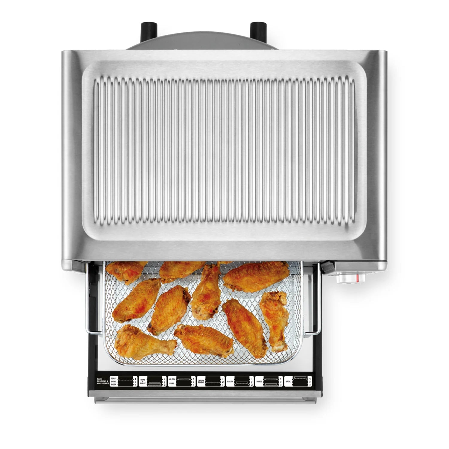 Breville Smart Oven Air Fryer Compact - 12L Capacity, Stainless Steel Countertop Convection Oven with 10 Cooking Functions (BOV680BSS1BUC1) - Perfect for Small Kitchens, Dorms & Air Frying Healthy Meals