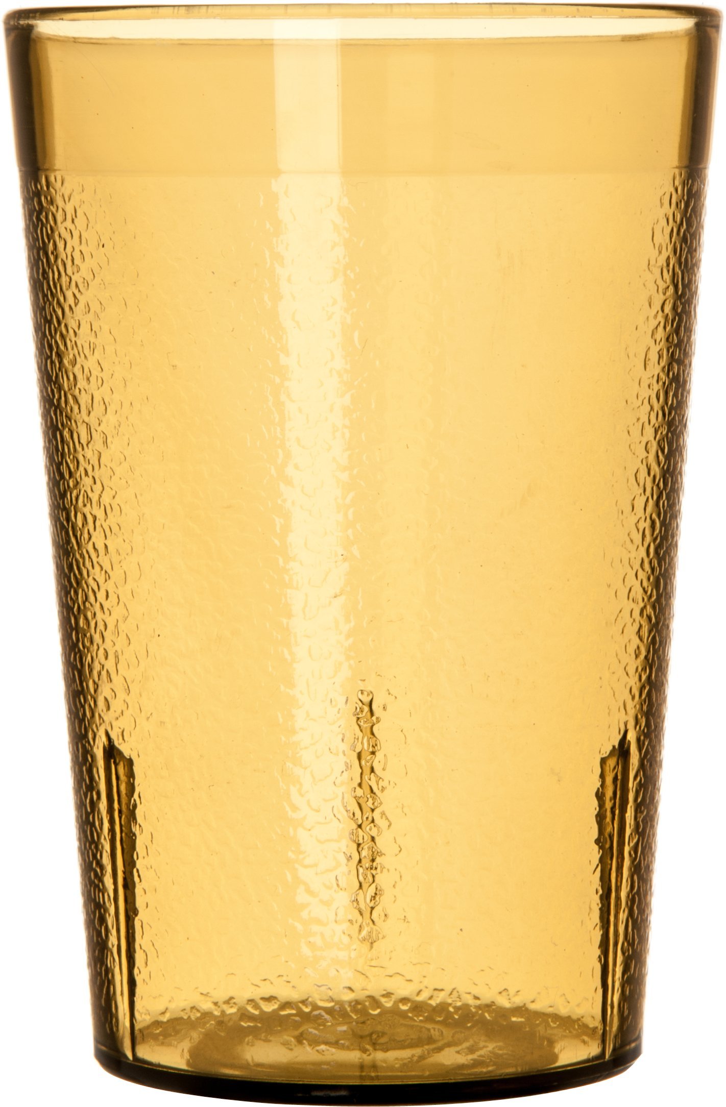 BPA-Free 8 oz Amber Plastic Tumbler - Shatter-Resistant & Stackable Drinking Cup (Pack of 72) - Perfect for Restaurants, Cafes, Parties & Outdoor Events