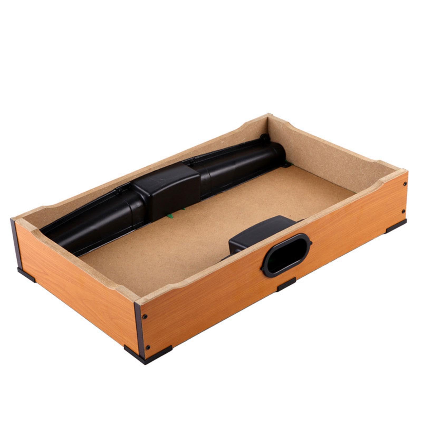 Mini Wooden Table Pool Set with Game Balls - Easy to Install Snooker & Billiards Toy for Travel, Game Room, Indoor Home or Office Desk - Perfect for Family Fun, Parties & Relaxation