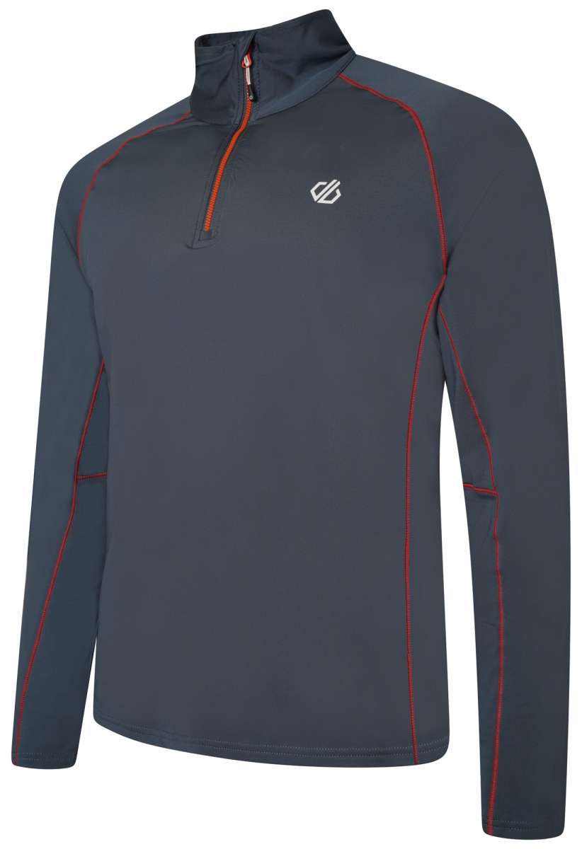 Dare2B Interfused II Stretch Zip Turtle Neck Women's Winter Thermal Base Layer Top for Hiking, Skiing & Outdoor Activities (2022-2023 Collection)