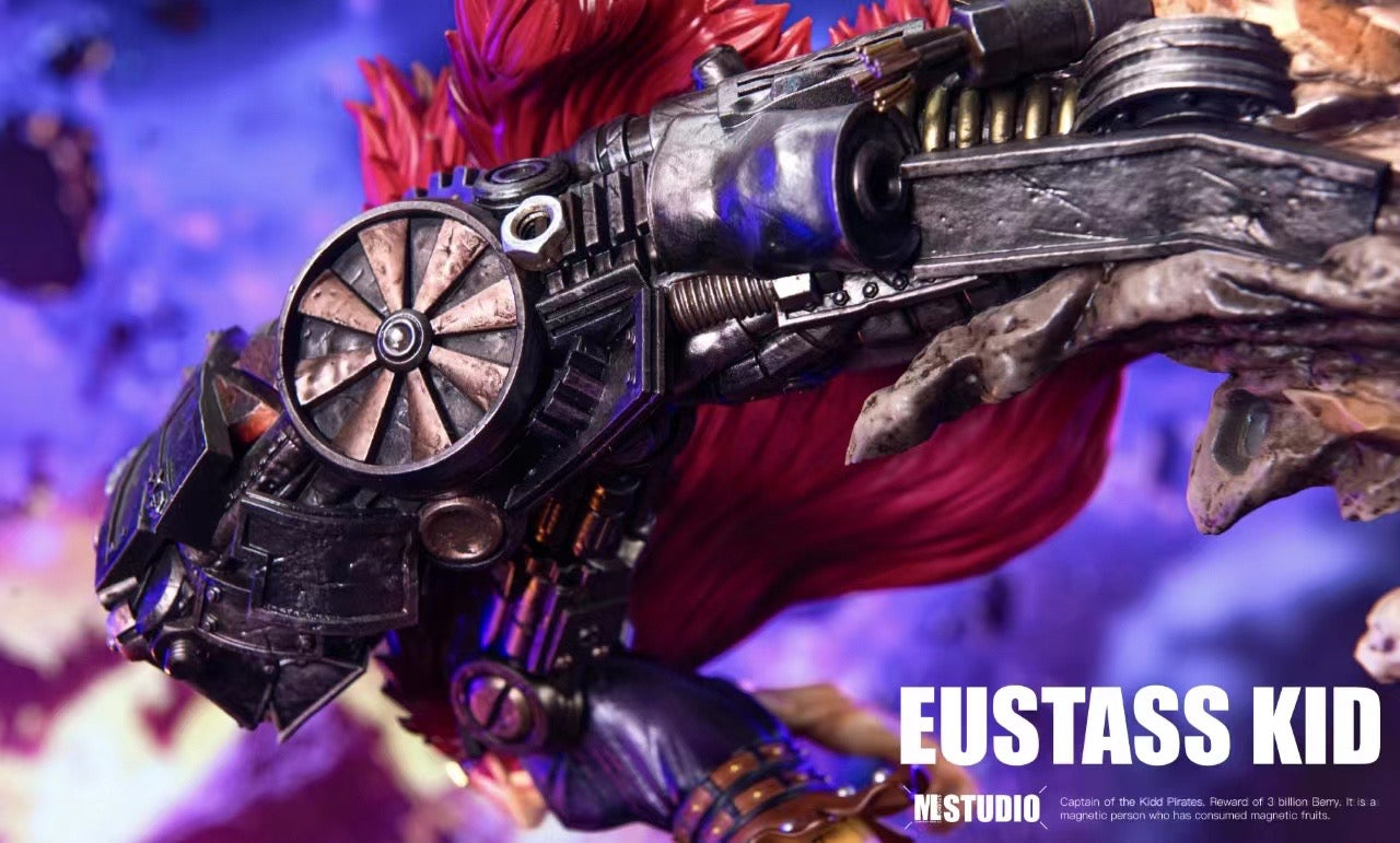 ML Studio Awakened Eustass Kid One Piece Anime Figure - Collectible Action Figure for Fans, Perfect for Display, Gifts, and Cosplay