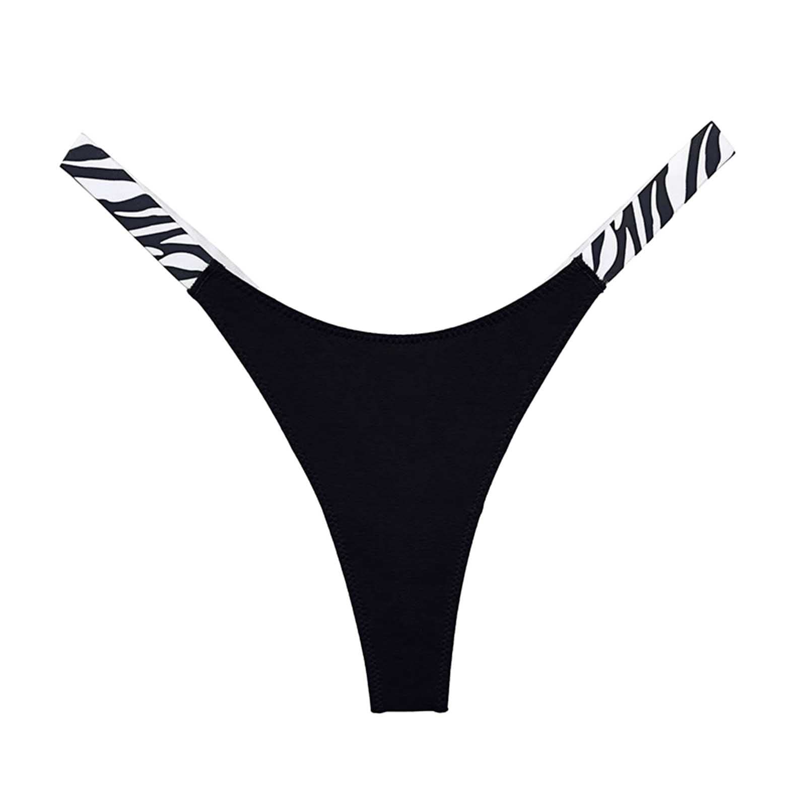 Sexy Women's Thong Panties - Low Waist Comfortable Organic Cotton Underwear - 2 Pack - Perfect for Daily Wear, Date Night & Special Occasions