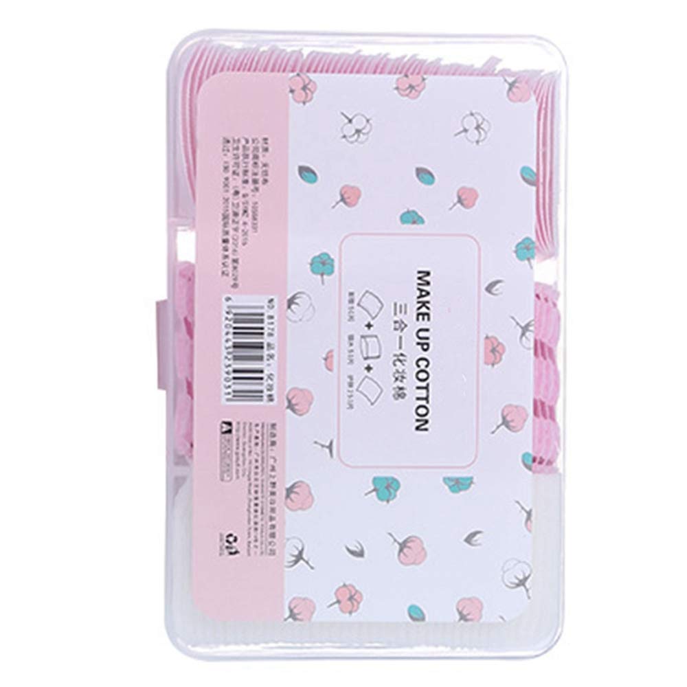 Flisdtry 350Pcs Organic Cotton Facial Rounds - Soft Reusable Makeup Remover Pads, Nail Polish Remover Wipes & Skincare Applicators for Gentle Cleansing, Makeup Removal & Nail Art (Perfect for Travel & Daily Beauty Routine)