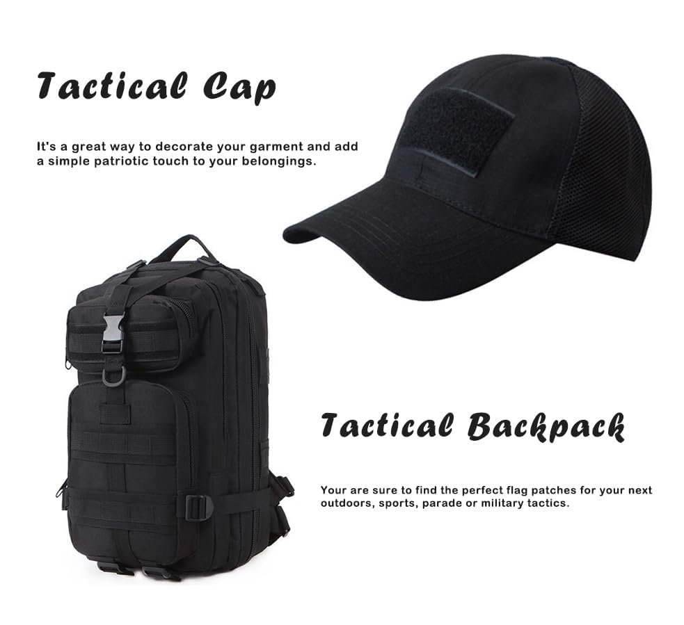 Kentucky State Flag Patch - 2 Pack Tactical Military Hook and Loop Fastener Patches for Uniforms, Jackets & Backpacks | Durable Embroidered Morale Badge for Army, Police & Outdoor Enthusiasts