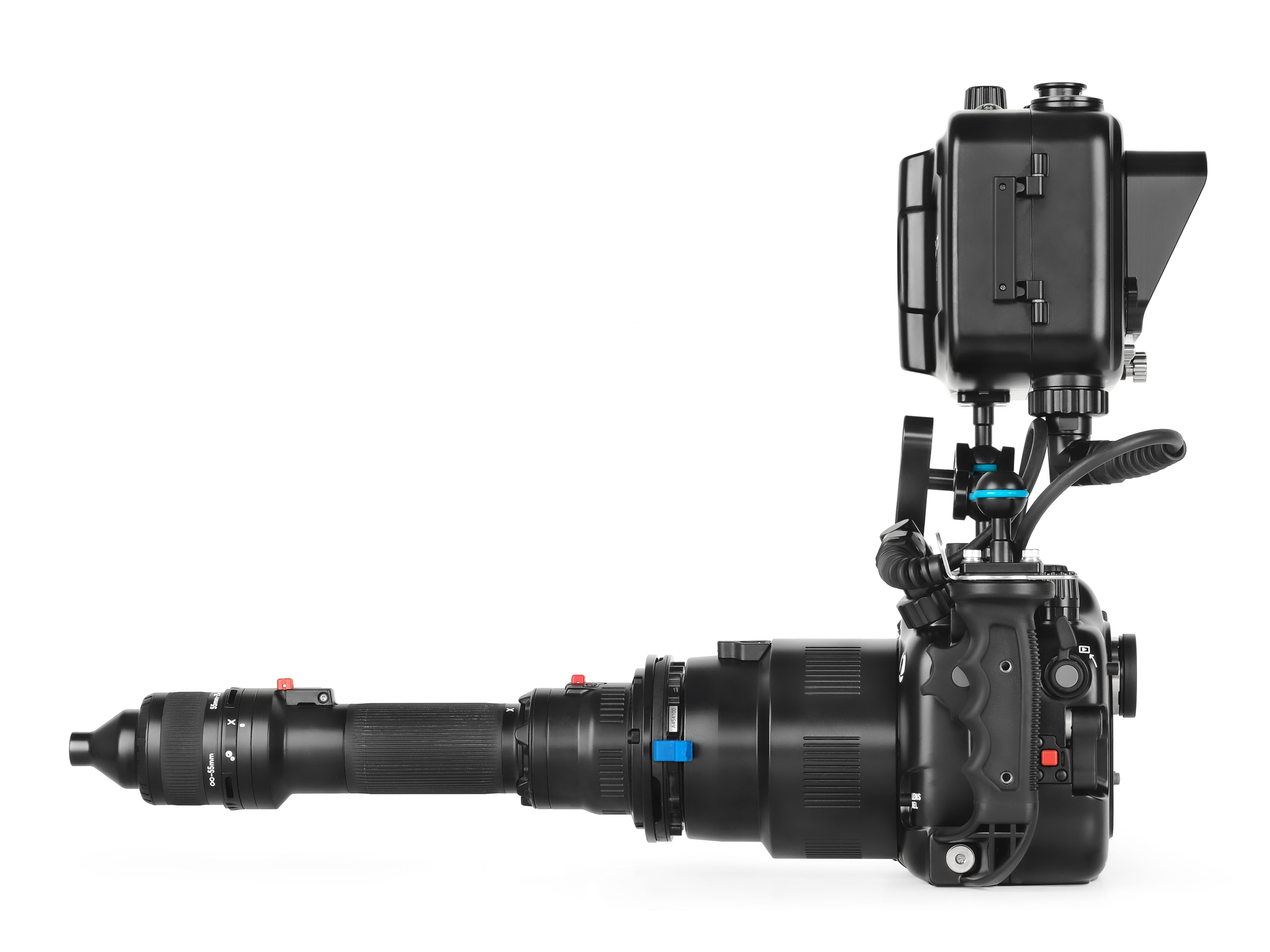 Waterproof Underwater Housing Case for Sony α7R V Camera - Professional Dive & Snorkeling Photography Gear for Ocean Adventures