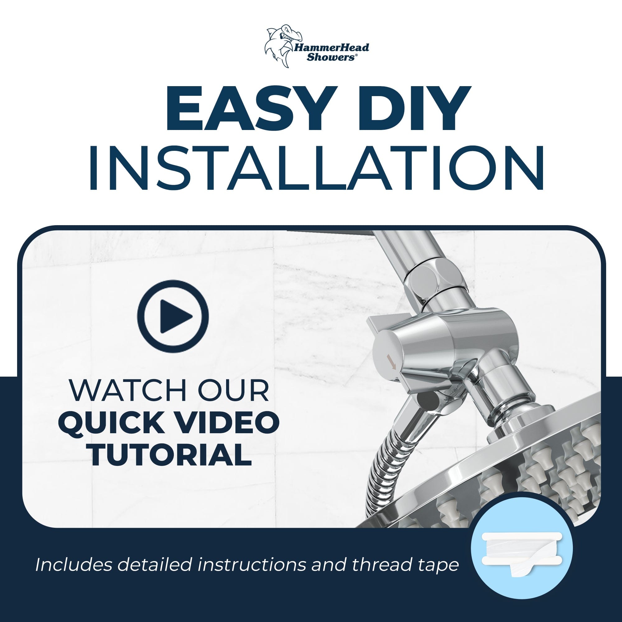 Premium All-Metal 3-Way Shower Arm Diverter Valve for Dual Shower Heads - Perfect for Bathroom Renovation & Spa-Like Shower Experience