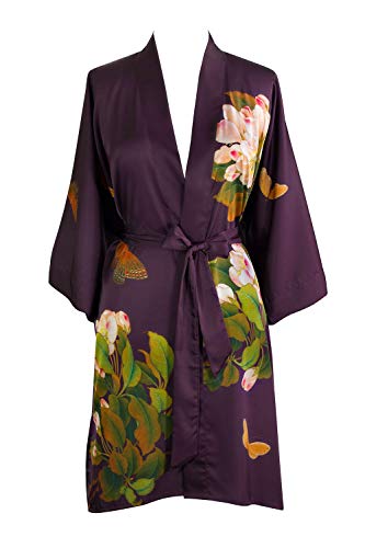 Peony & Butterfly - Plum