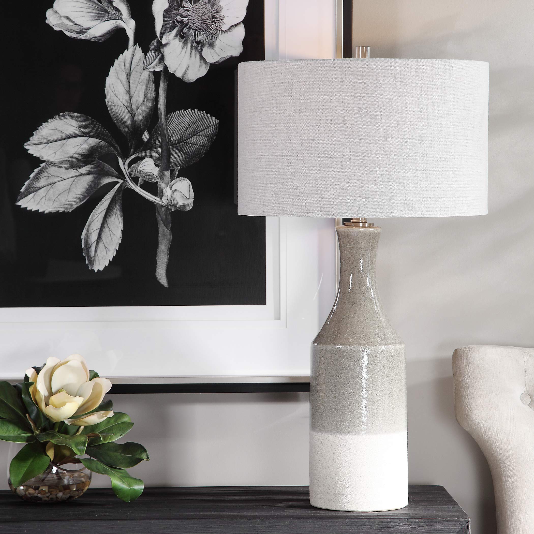 Savin Ceramic Table Lamp - Modern Home Decor, Bedside & Living Room Lighting for Cozy Ambience