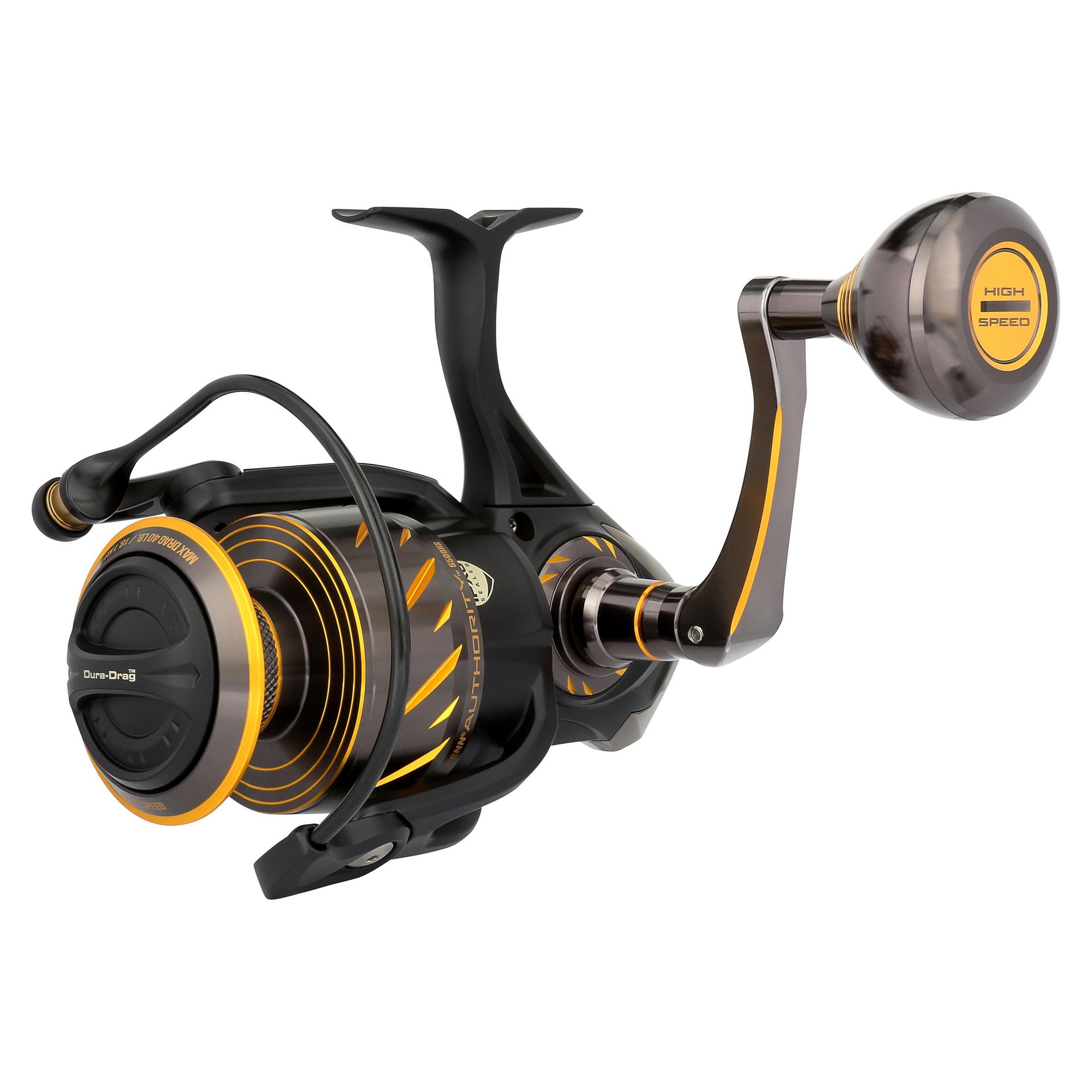 Authority® Spinning Reel - High Performance Fishing Reel for Saltwater & Freshwater | Smooth Drag System, Lightweight Design | Perfect for Bass, Trout & Surf Fishing