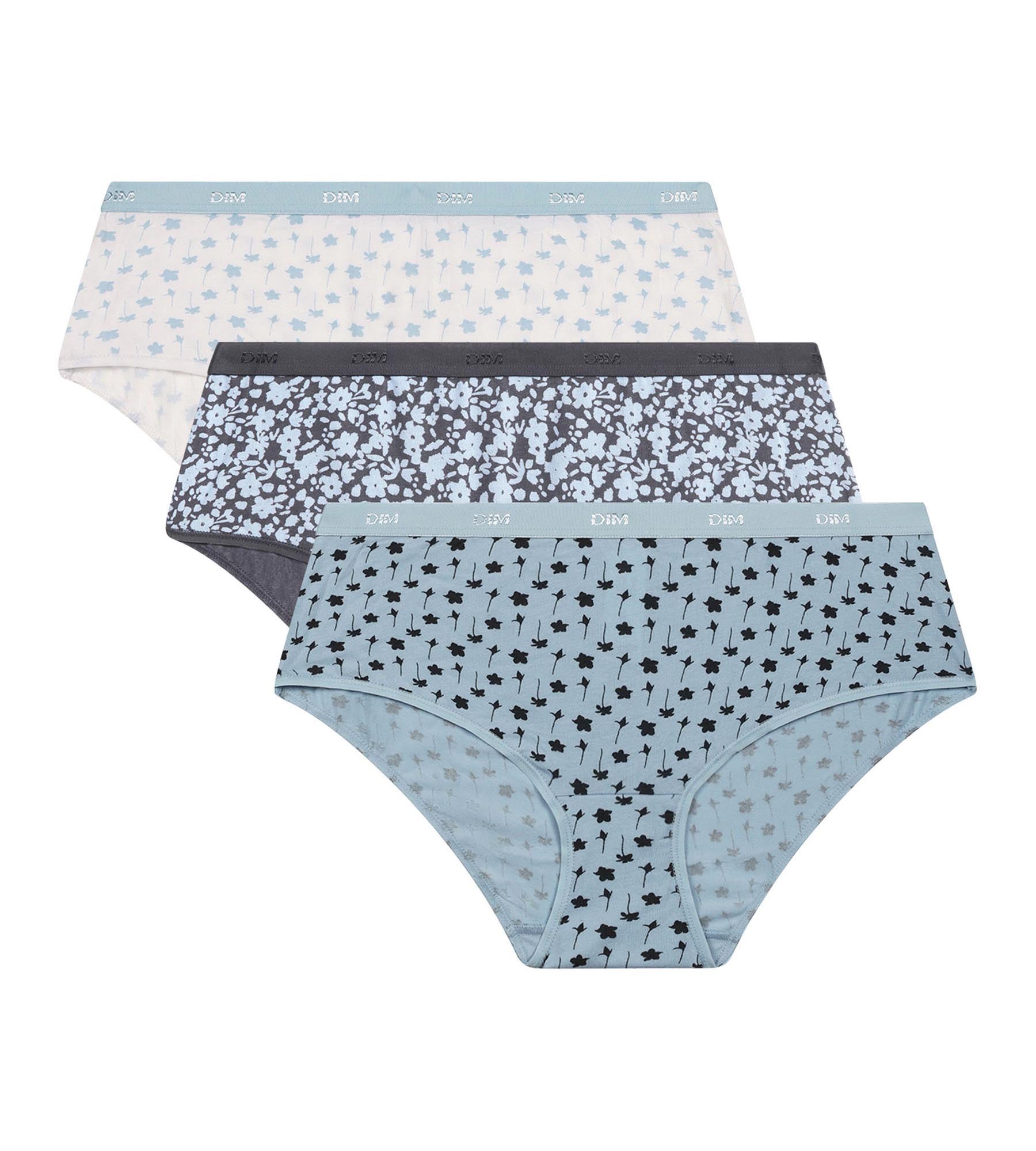 3 Pack Women's Stretchy Cotton Floral Print Shorts with Pockets - Perfect for Summer, Yoga, and Casual Wear