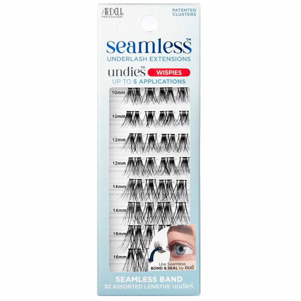 Ardell Seamless Refill Wispies - Natural Looking False Eyelashes for Everyday Wear & Special Occasions | Perfect for Bridal, Party & Date Night Makeup Looks