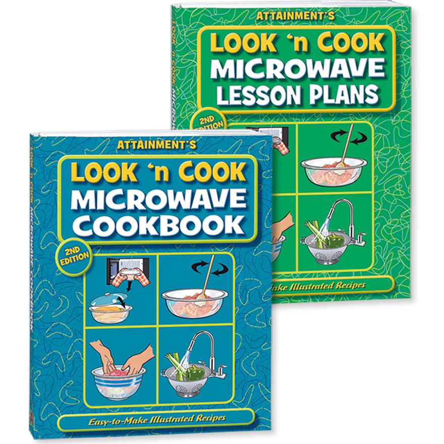 Look 'n Cook Microwave - Easy-to-Use Microwave Cookware Set for Quick Meals | Perfect for Dorm Rooms, Offices & Small Kitchens