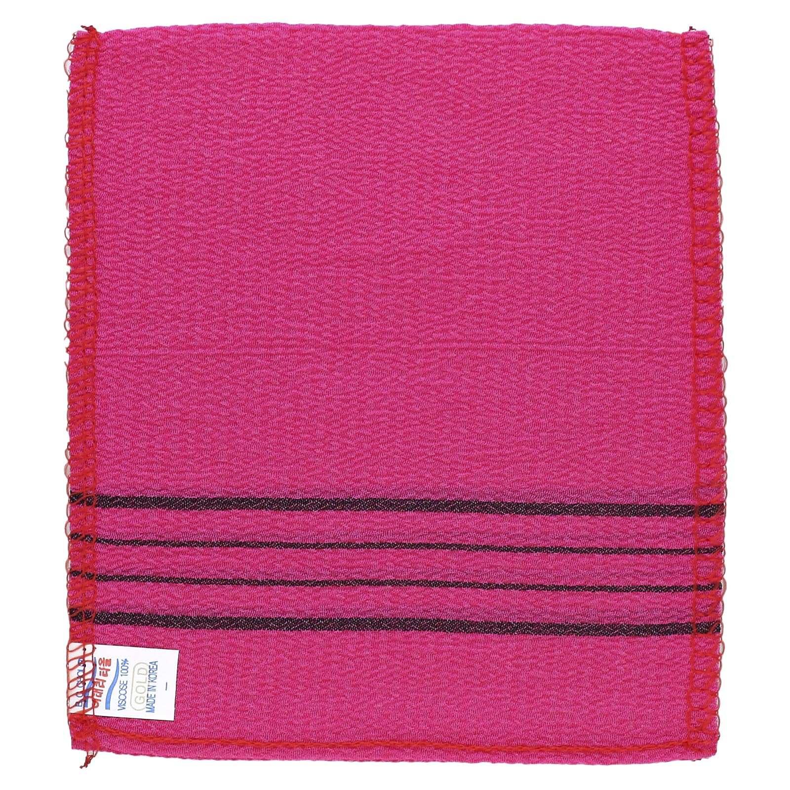 Exfoliating Washcloth Set - 4 Pack, Soft & Durable Red Exfoliating Towels for Deep Cleansing & Skin Renewal - Perfect for Face, Body & Spa Use