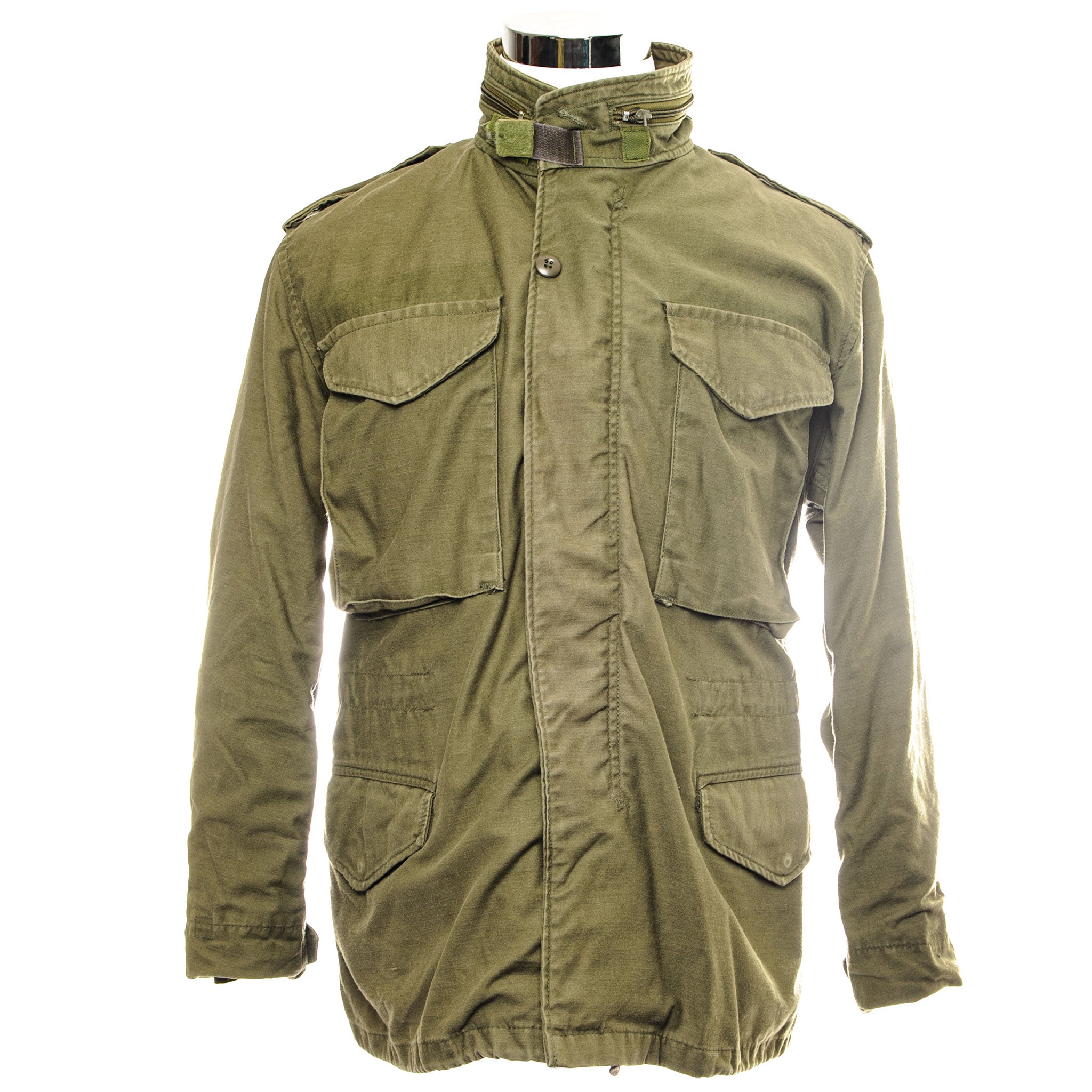 Vintage US Army M-1965 M65 Field Jacket - 1984 Small Short Size | Military Green Tactical Outerwear for Men | Perfect for Outdoor Adventures, Hiking & Casual Wear