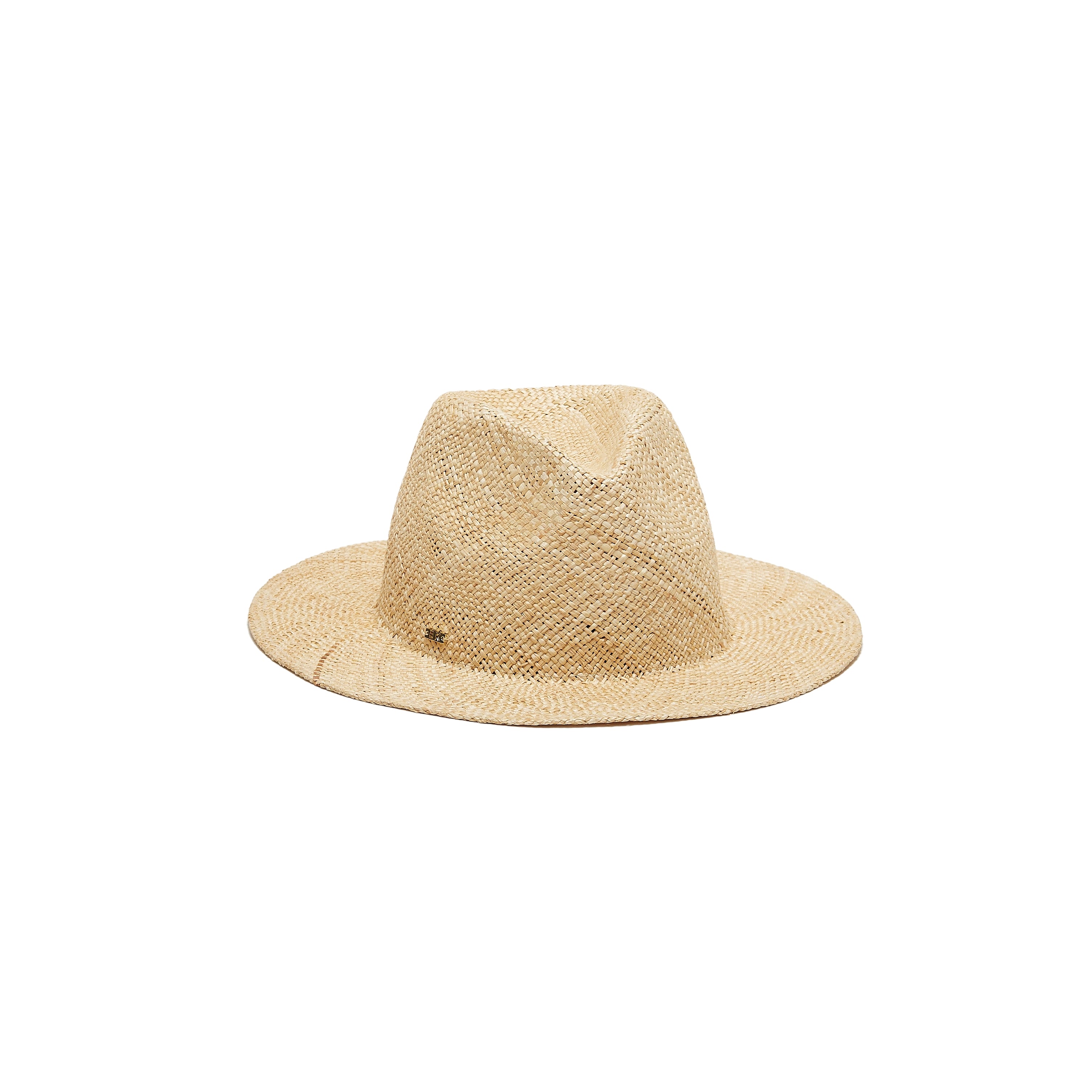 Lillian Natural Bao Fedora Hat for Women - Stylish Wide Brim Sun Hat for Outdoor, Beach, and Summer Fashion