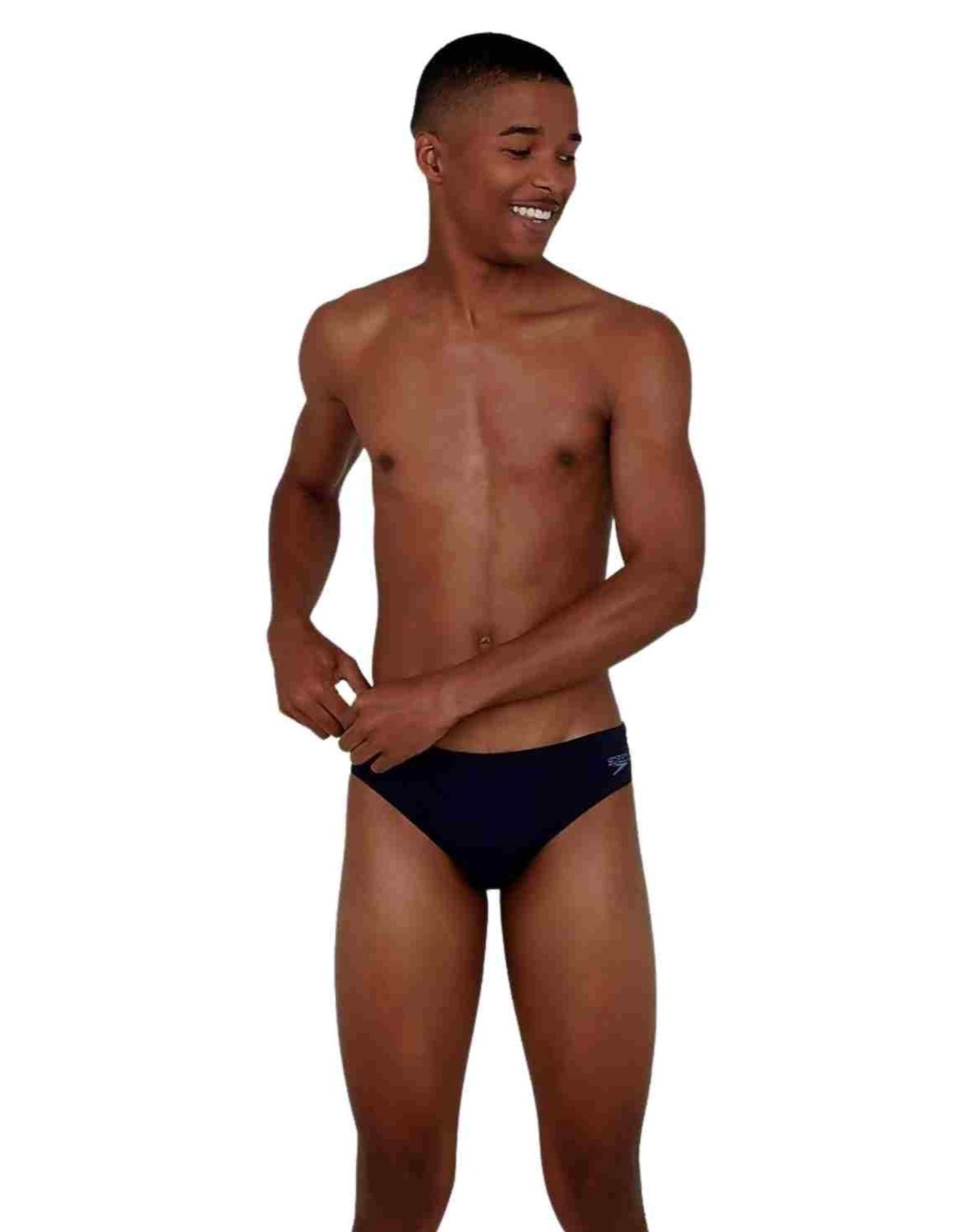 Endurance Plus 7cm Sports Brief for Men - Comfortable Navy Blue Underwear for Running, Gym & Active Lifestyle