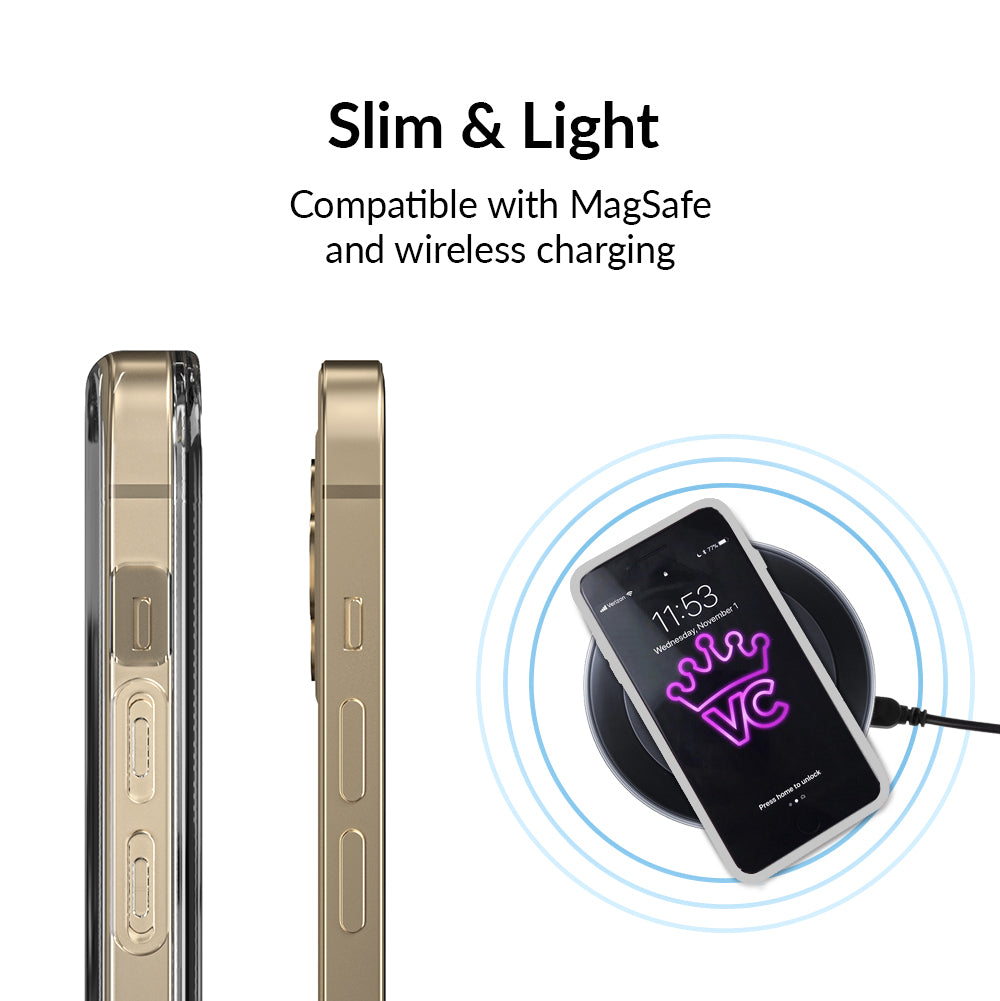 Flames Clear iPhone Case - Durable Protective Cover for iPhone 12/13/14/15 Pro Max - Slim Scratch-Resistant Shockproof Phone Case - Perfect for Daily Use, Travel & Outdoor Activities
