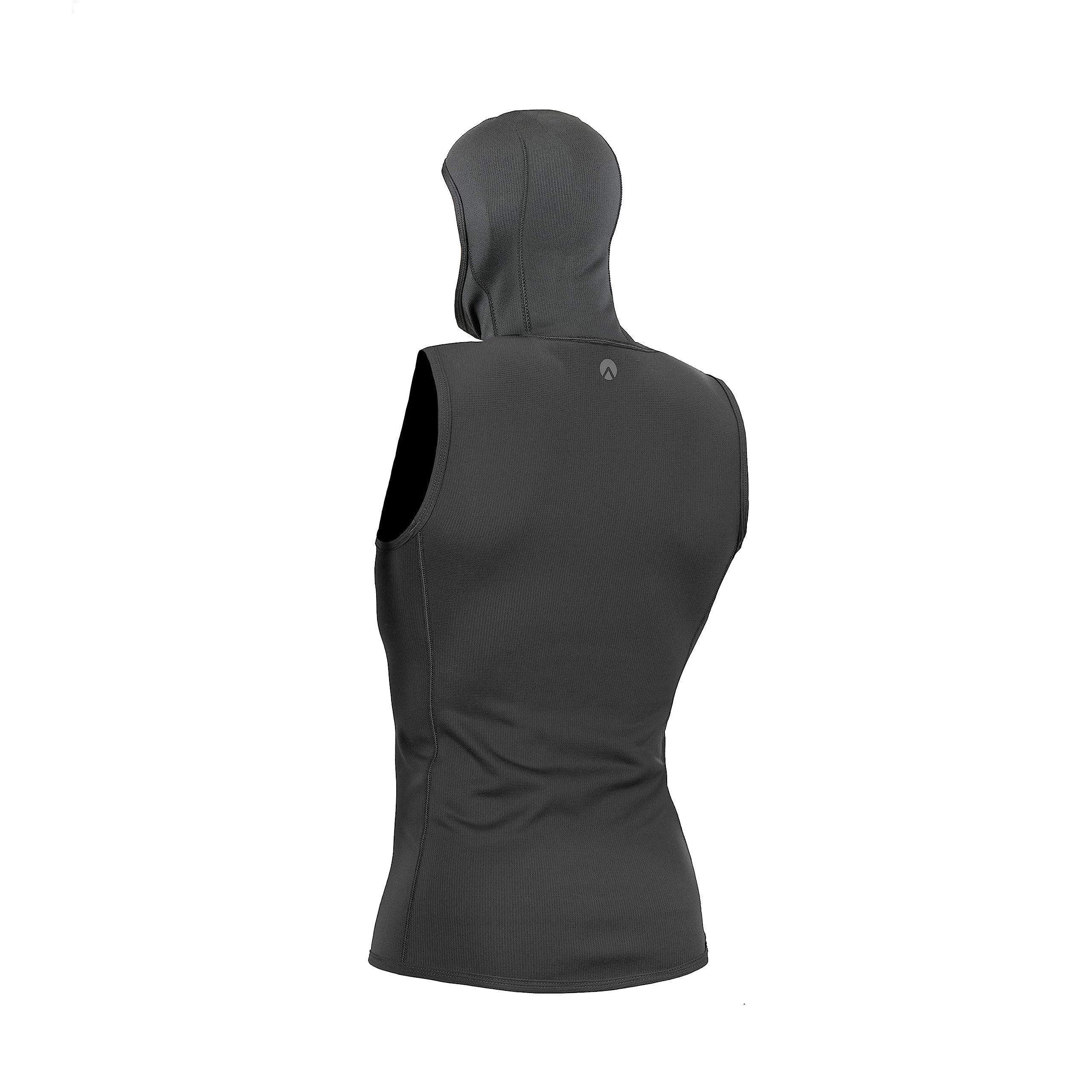 Men's Titanium 2 Chillproof Hooded Vest - Lightweight Winter Jacket with Full Zip for Outdoor Activities, Hiking & Camping