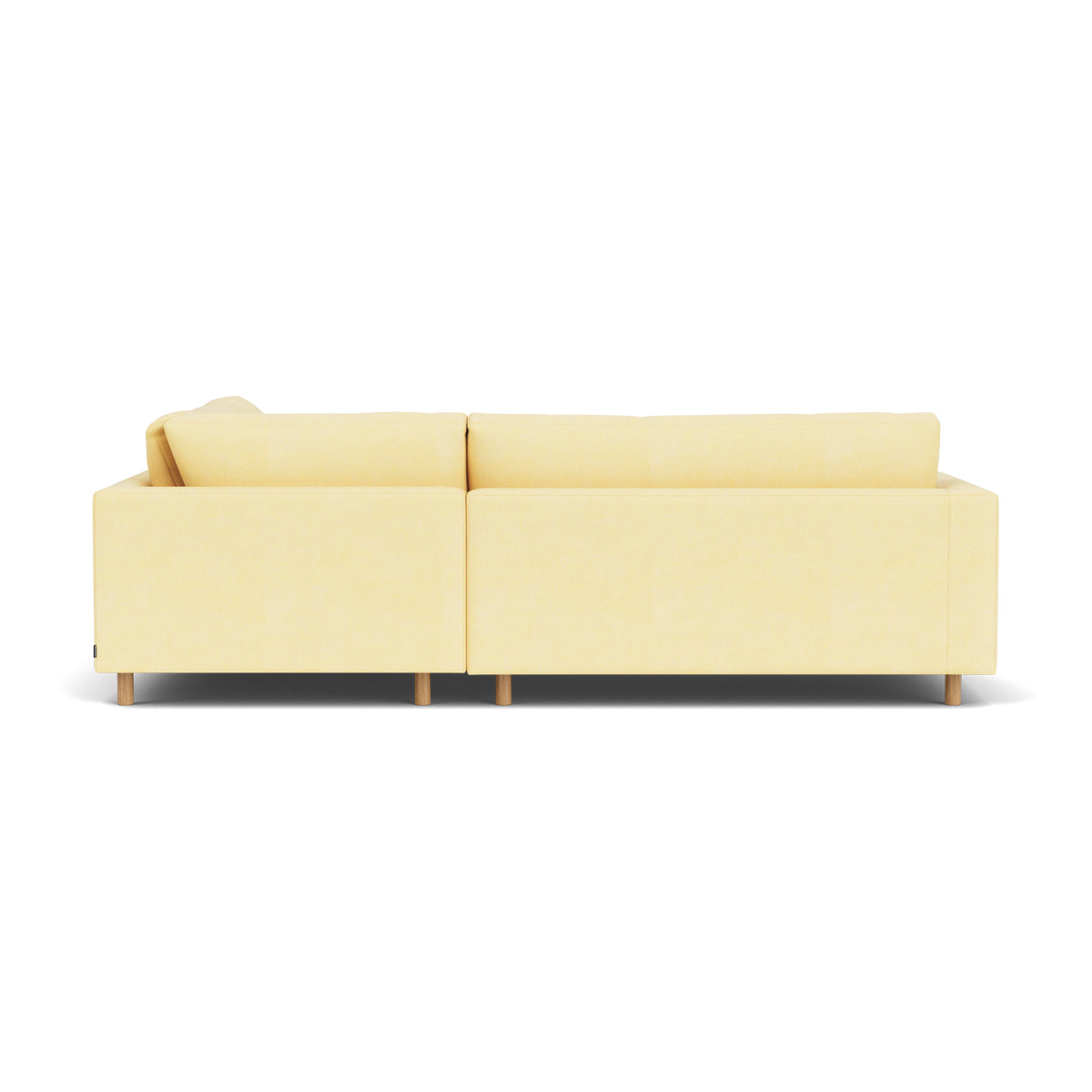 Douglas Fabric Right Corner Sofa - Modern L-Shaped Sectional Couch for Living Room, Small Spaces & Apartments | Comfortable Upholstered Furniture for Family Gatherings & Movie Nights