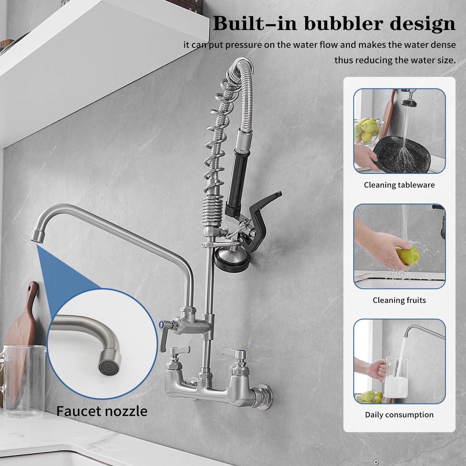 Commercial Kitchen Sink Faucet - 20