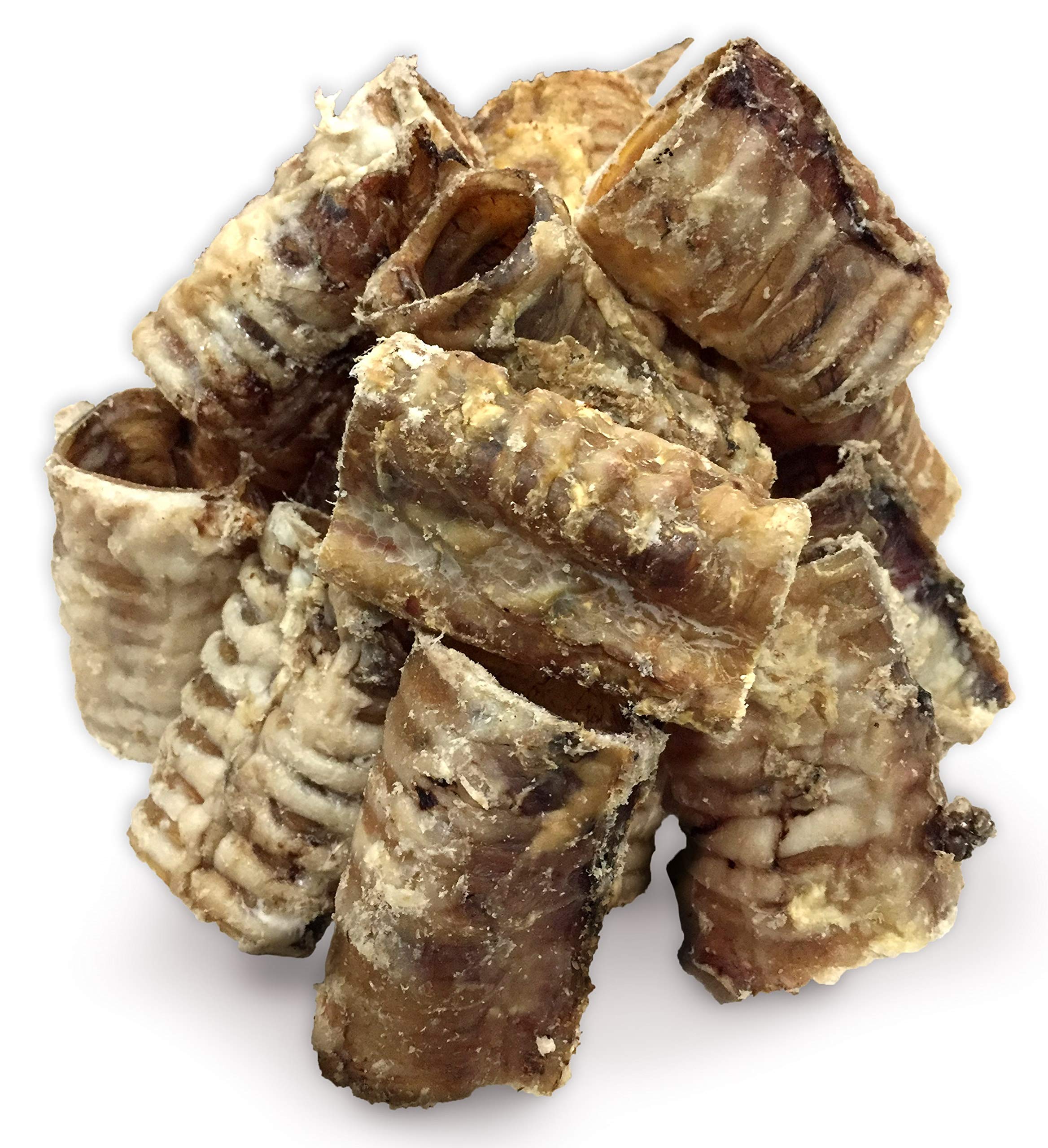 K9 Connoisseur Single Ingredient Beef Trachea Dog Chews - All Natural USA Made Dog Treats with Glucosamine & Chondroitin for Joint Health (20 Pack, 3 Inch) - Perfect for Training Rewards and Dental Care