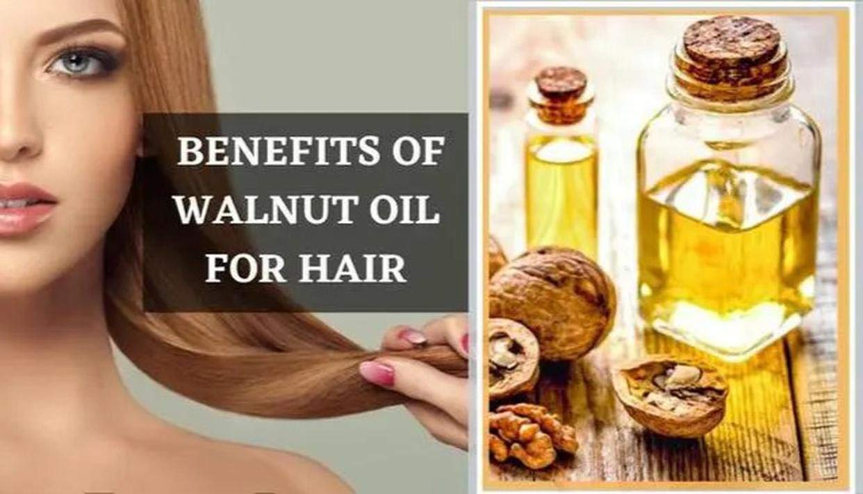 Dominaro Premium Cold Pressed Unrefined Walnut Oil 100ml - 100% Pure Natural Hair Growth Treatment for Dry Scalp & Damaged Hair - Perfect for Massage, Aromatherapy & DIY Beauty Recipes