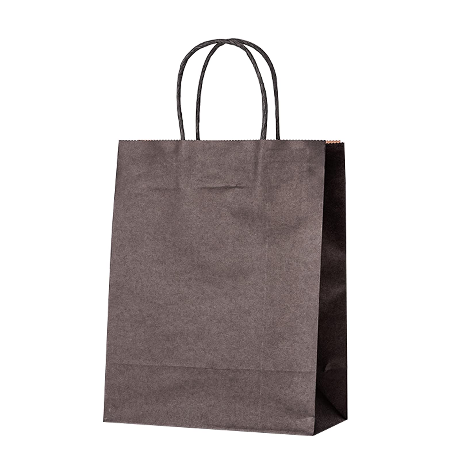 100 Pcs Eco-Friendly Kraft Shopping Bags with Handles - 10x5x12 Inch Brown Paper Gift Bags for Christmas, Birthday, Thanksgiving, Halloween, Easter & Mother's Day - Perfect for Kids Parties, Holiday Gifts & Retail Packaging