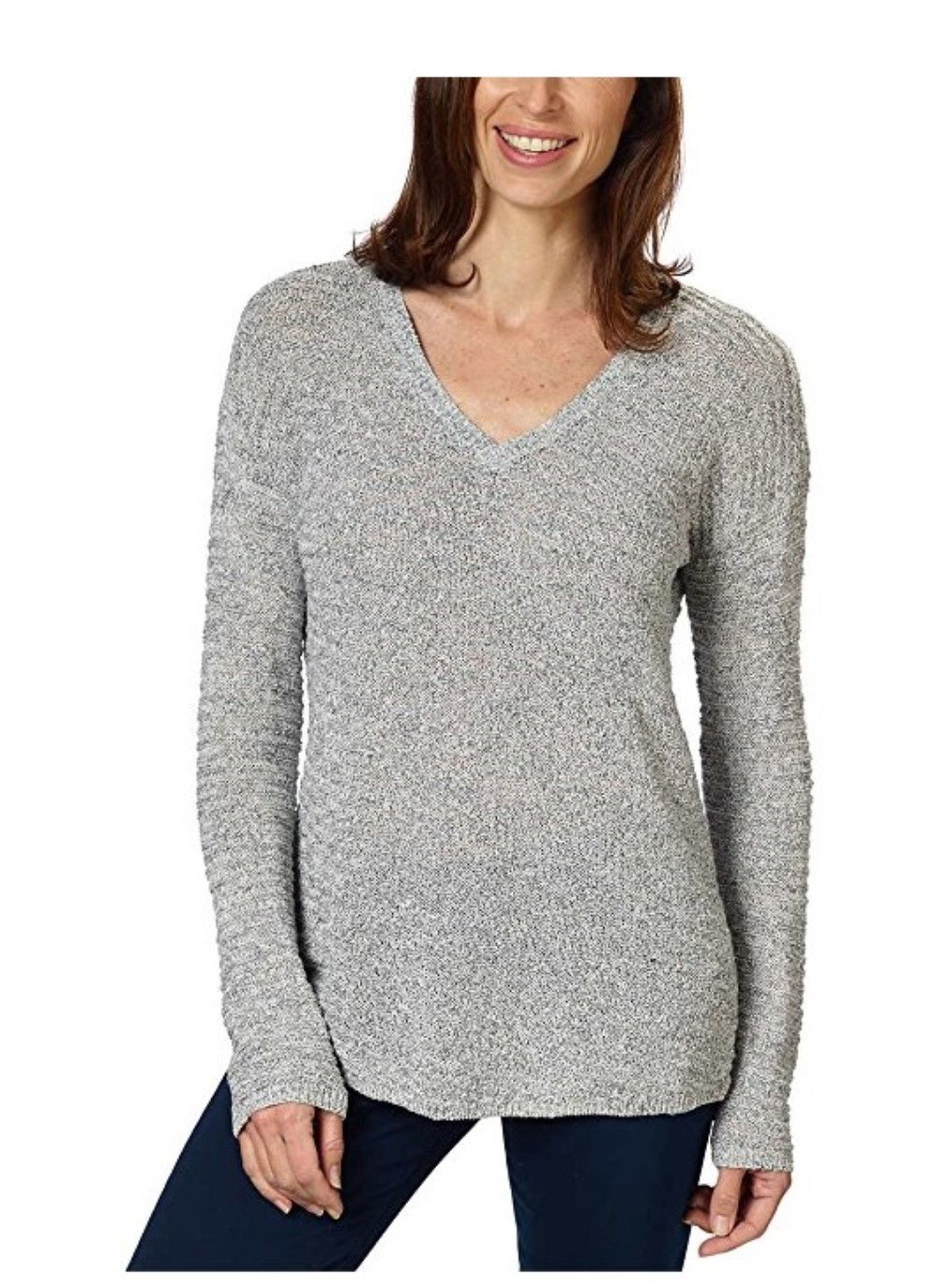 Calvin Klein Jeans Women's Textured Knit Sweater - Cozy Pullover for Fall & Winter | Casual Outfits, Office Wear & Date Nights