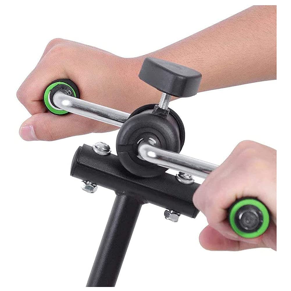Portable Mini Exercise Bike for Arms & Legs - Seated Pedal Exerciser Machine for Home & Gym Fitness Training - Ideal for Physical Therapy, Rehabilitation, and Indoor Cycling Workouts