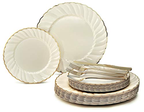 Blossom Ivory & Gold, Gold Silverware